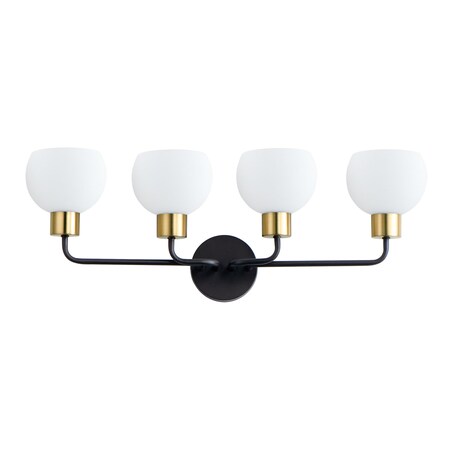 Maxim Lighting Coraline 4-Light Bath Vanity 11274SWBZSBR